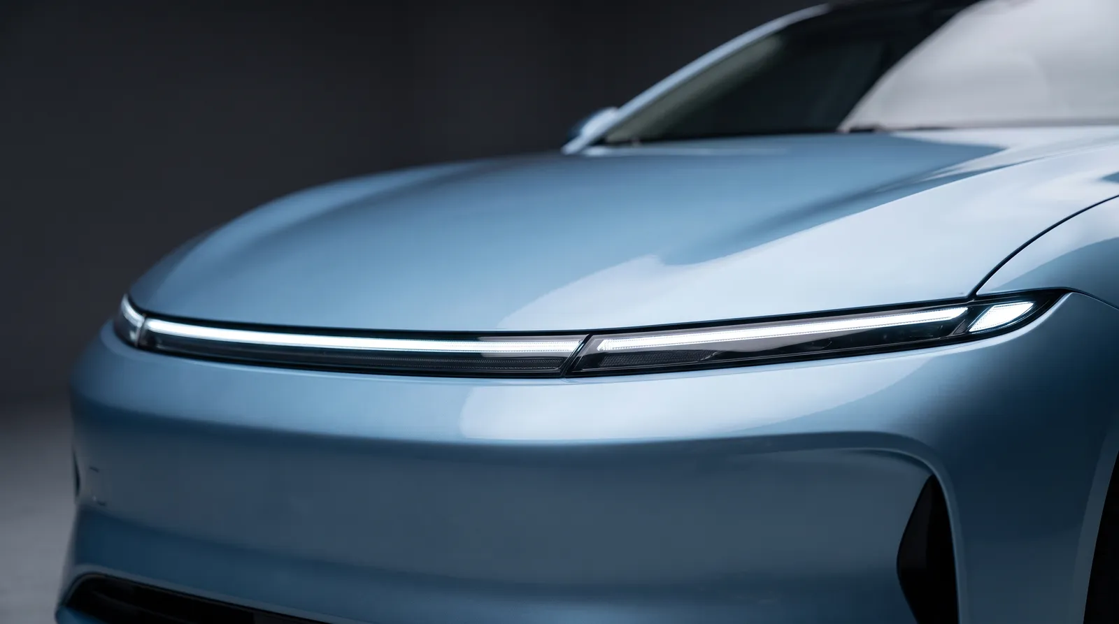 Detail van een Xpeng P7