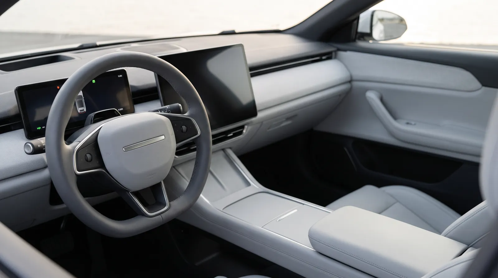 Interieur van een Xpeng